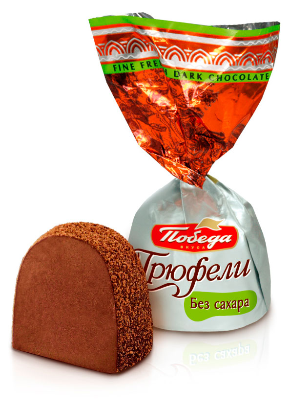 

Конфеты Победа вкуса Трюфели без сахара, вес