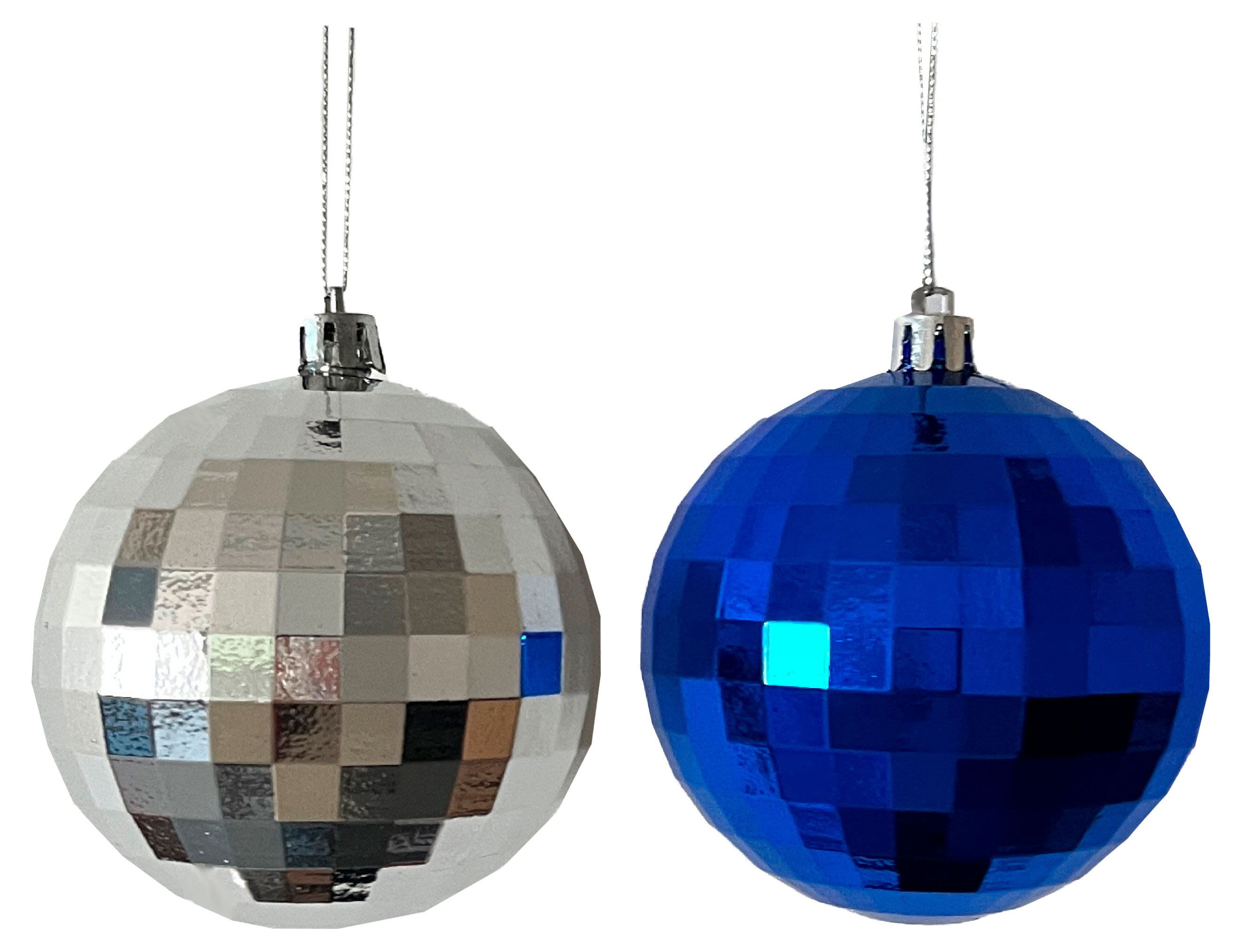 Изображение товара Елочный шар Actuel Снежная королева Диско 8 см, 1 шт в ассортименте