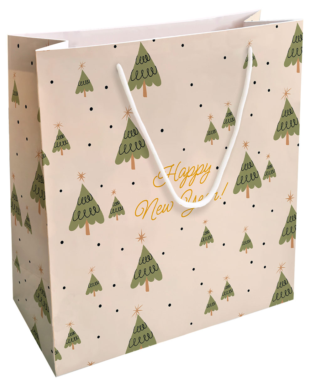 Изображение товара Пакет подарочный Be Smart бумажный N4, 32х32 см 1 шт в ассортименте