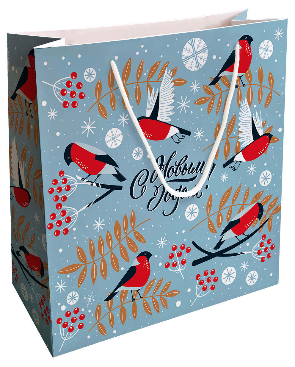 Изображение товара Подарочный бумажный пакет Be Smart 32х32 см ассортимент