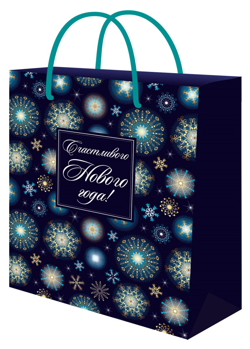 

Пакет подарочный Miland Стильный 18x23x8 см, 1 шт в ассортименте