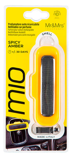 Изображение товара Автомобильный ароматизатор Mr & Mrs Fragrance Пряный янтарь Mio 45+ дней свежести