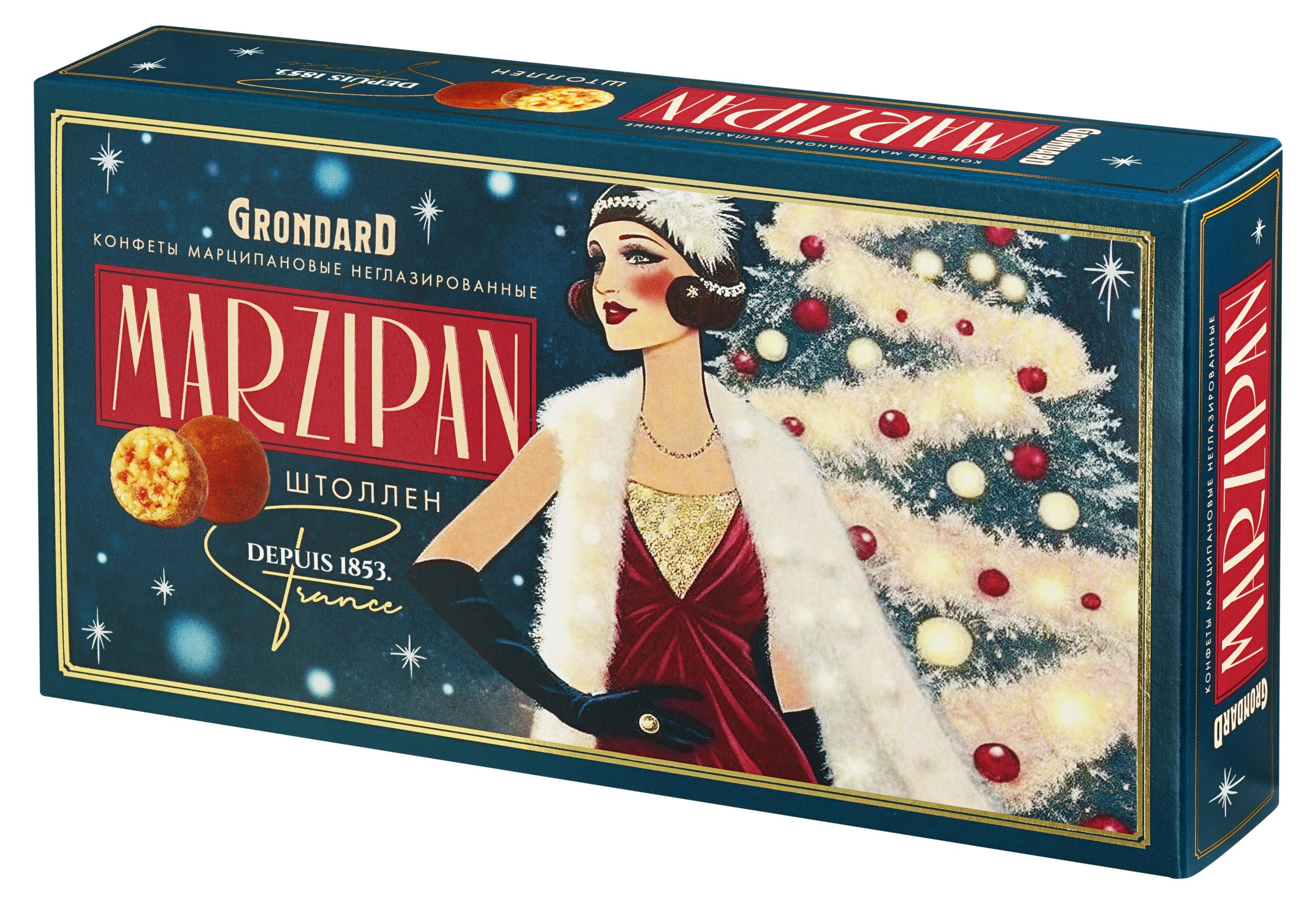 

Конфеты GRONDARD Штоллен с марципаном, 126 г