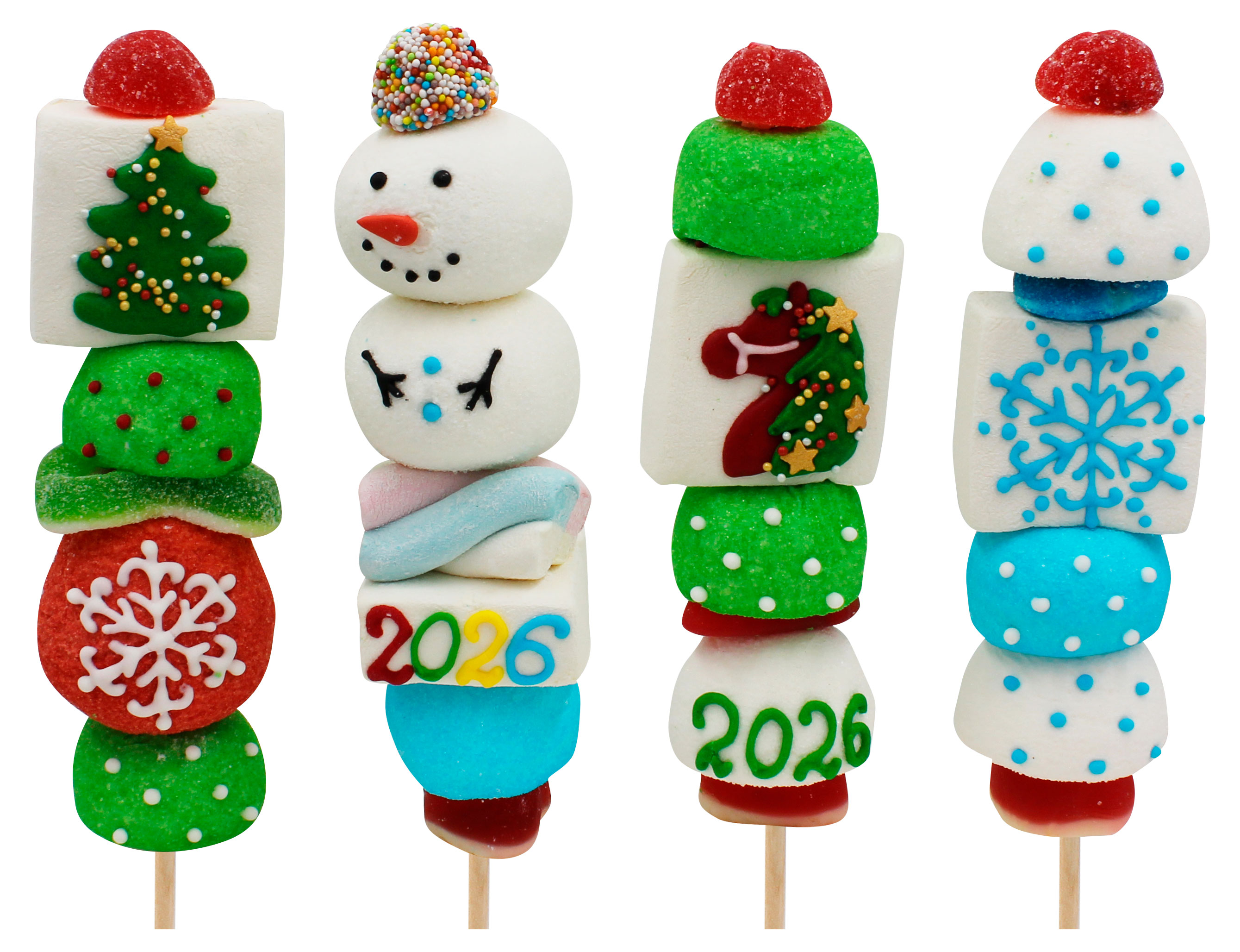 Изображение товара Суфле на палочке Piratmarmelad Праздник 50 г конфеты для праздника