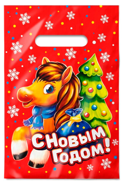 Изображение товара Пакет подарочный «АппликА» Жеребенок, 20х30 см