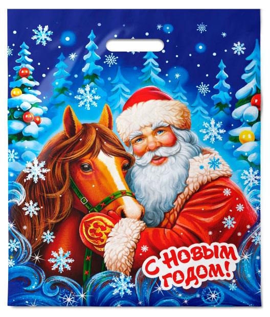 Изображение товара Пакет подарочный «АппликА» Любимец, 40х47 см