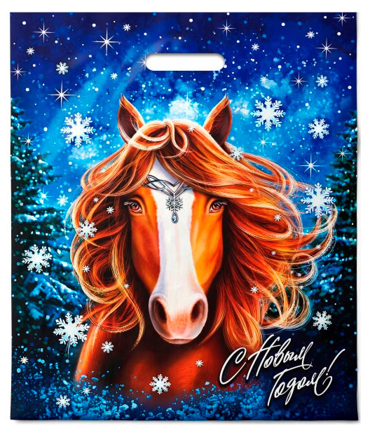 Изображение товара Пакет подарочный «АппликА» Метелица, 40х47 см