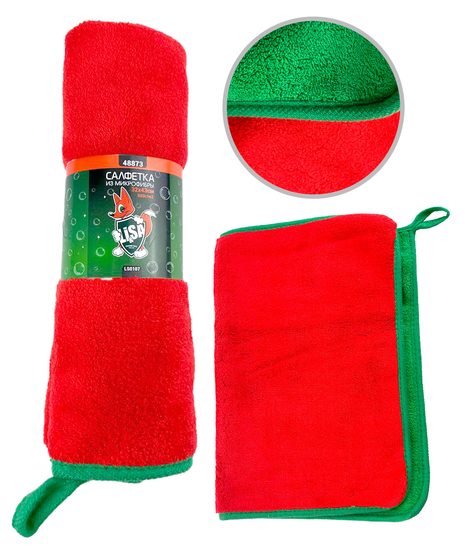 Изображение товара Салфетка для сушки и полировки Li-Sa 32х43 см