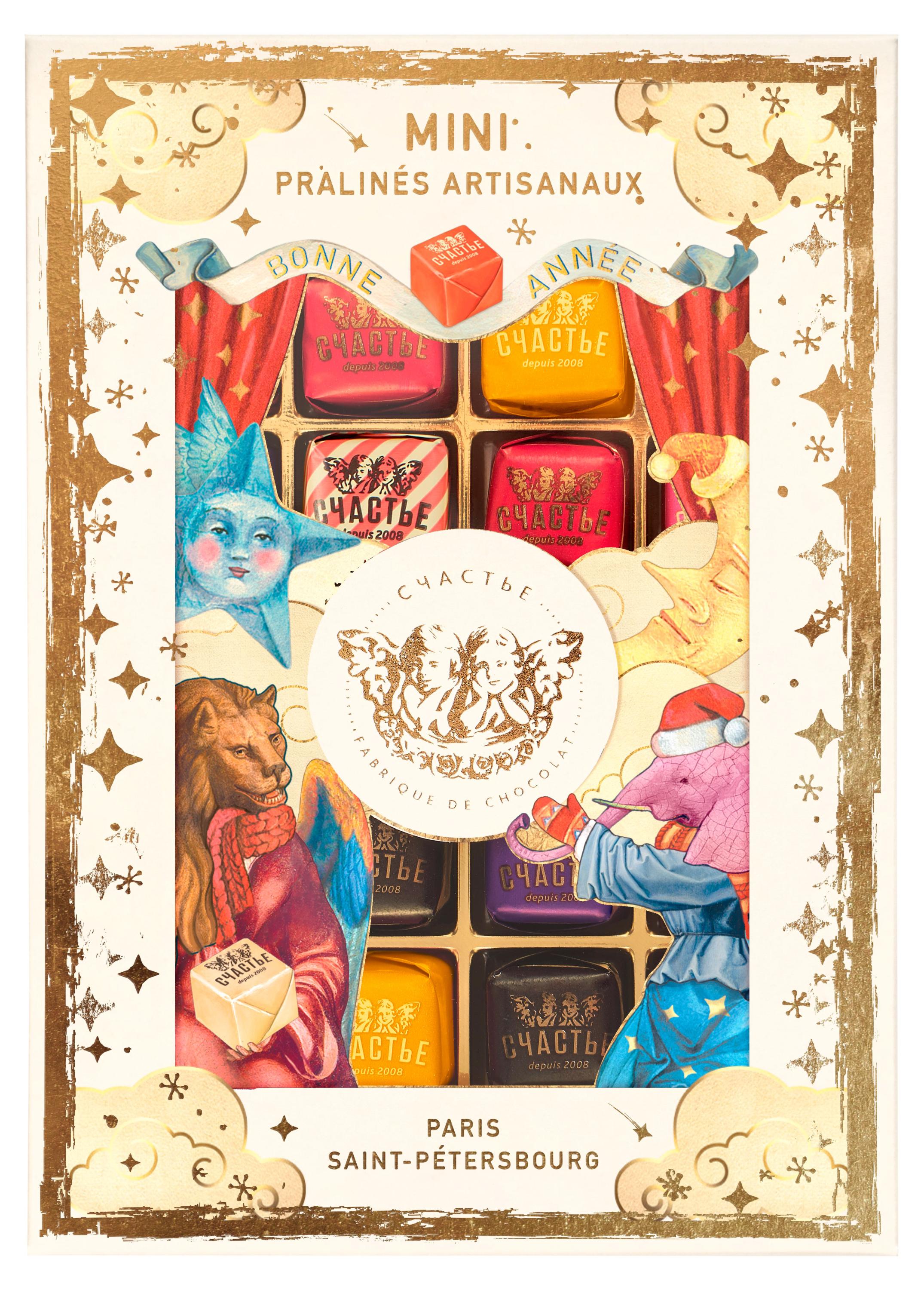 

Конфеты Счастье Пралине мини, 170 г