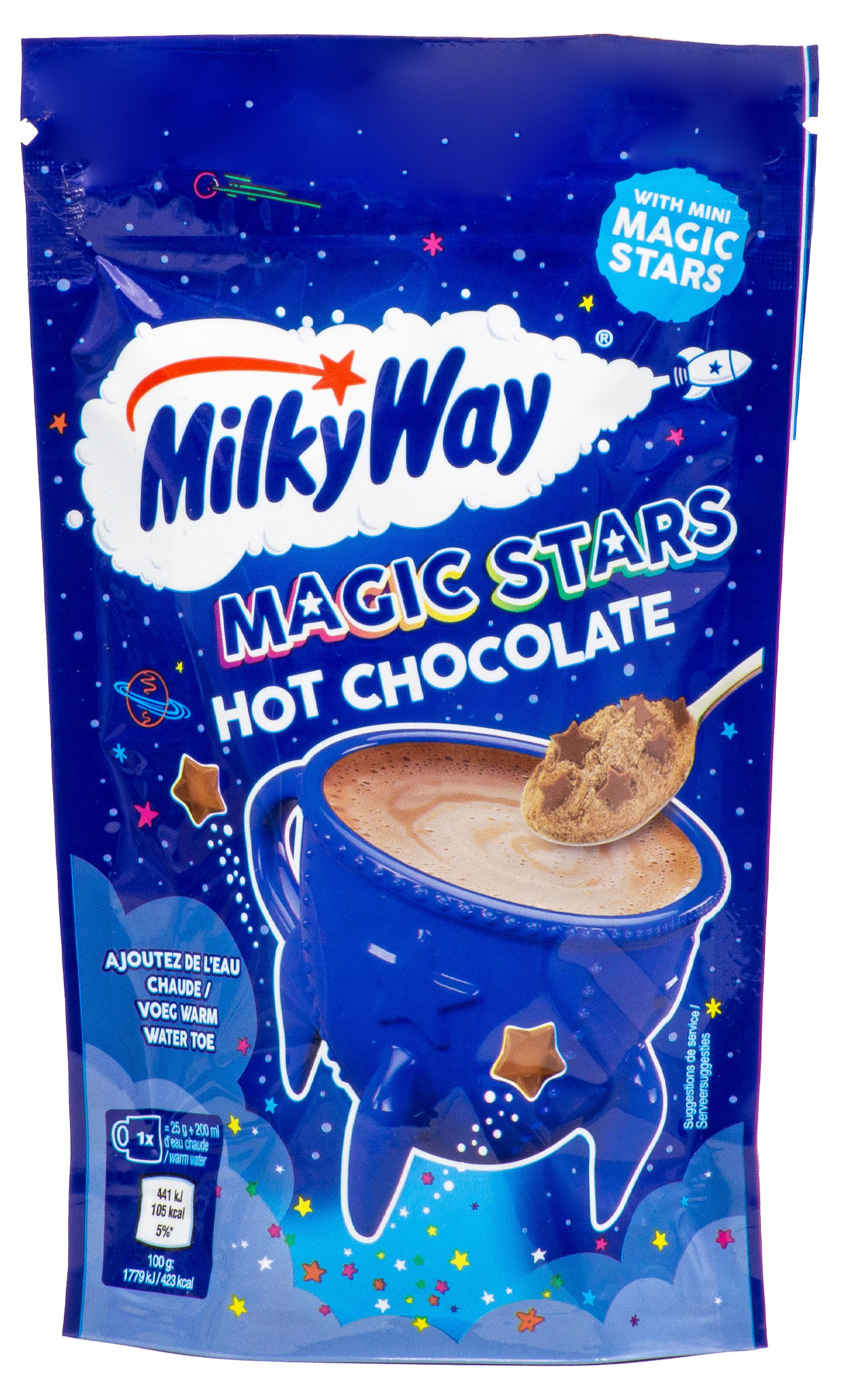 Изображение товара Горячий шоколад Milky Way порошкообразный, 140 г