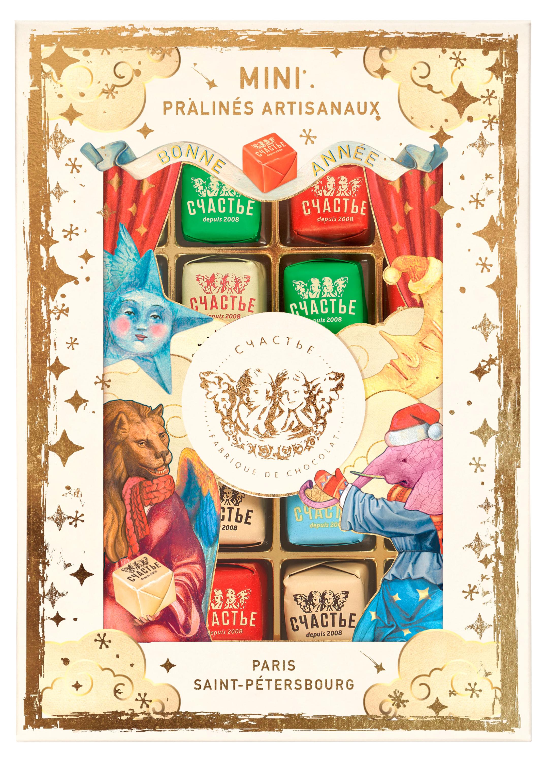 

Конфеты Счастье Пралине мини, 170 г