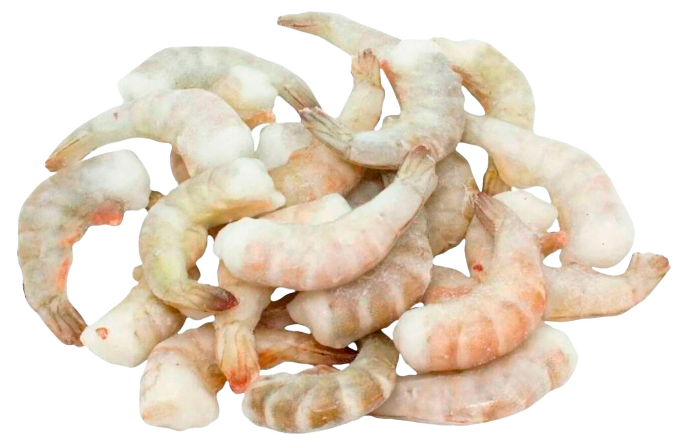 

Креветки замороженные очищенные с хвостом 31/40, вес