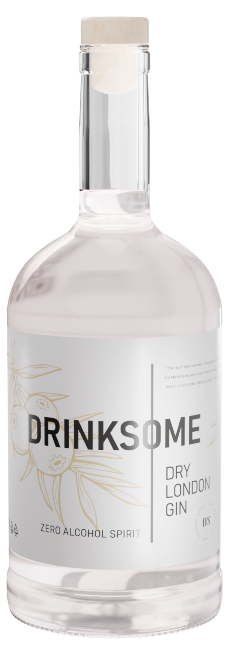 Изображение товара Безалкогольный джин Drinksome Dry London Gin 0,7 л Россия
