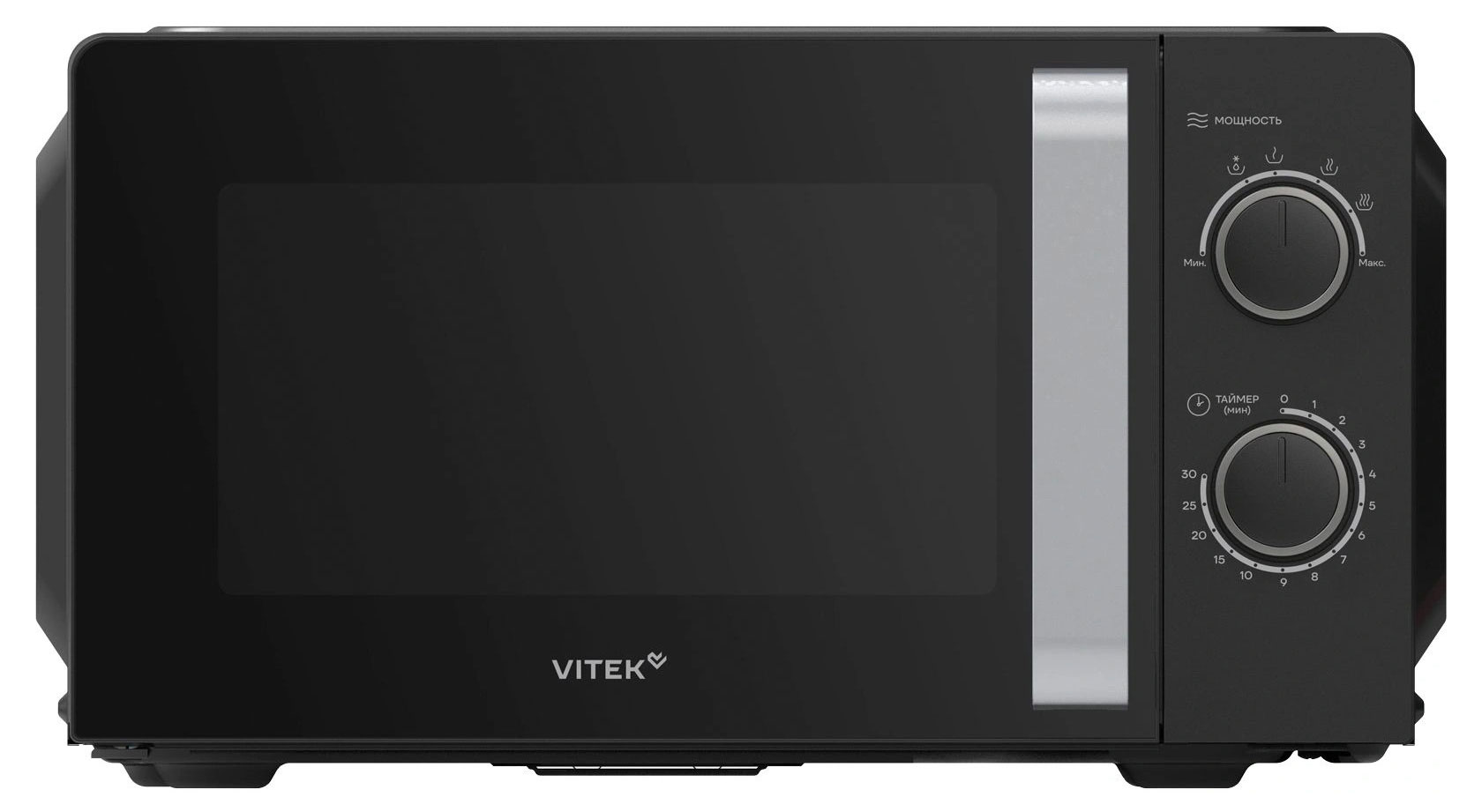 Изображение товара Микроволновая печь Vitek VT-MW0220 700Вт 20 л черная компактная модель