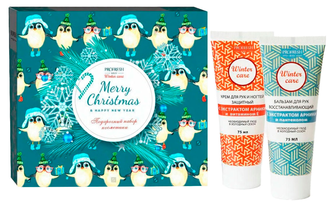 

Набор подарочный для женщин Крем для рук и ногтей защитный 75 мл + Бальзам для рук восстанавливающий 75 мл