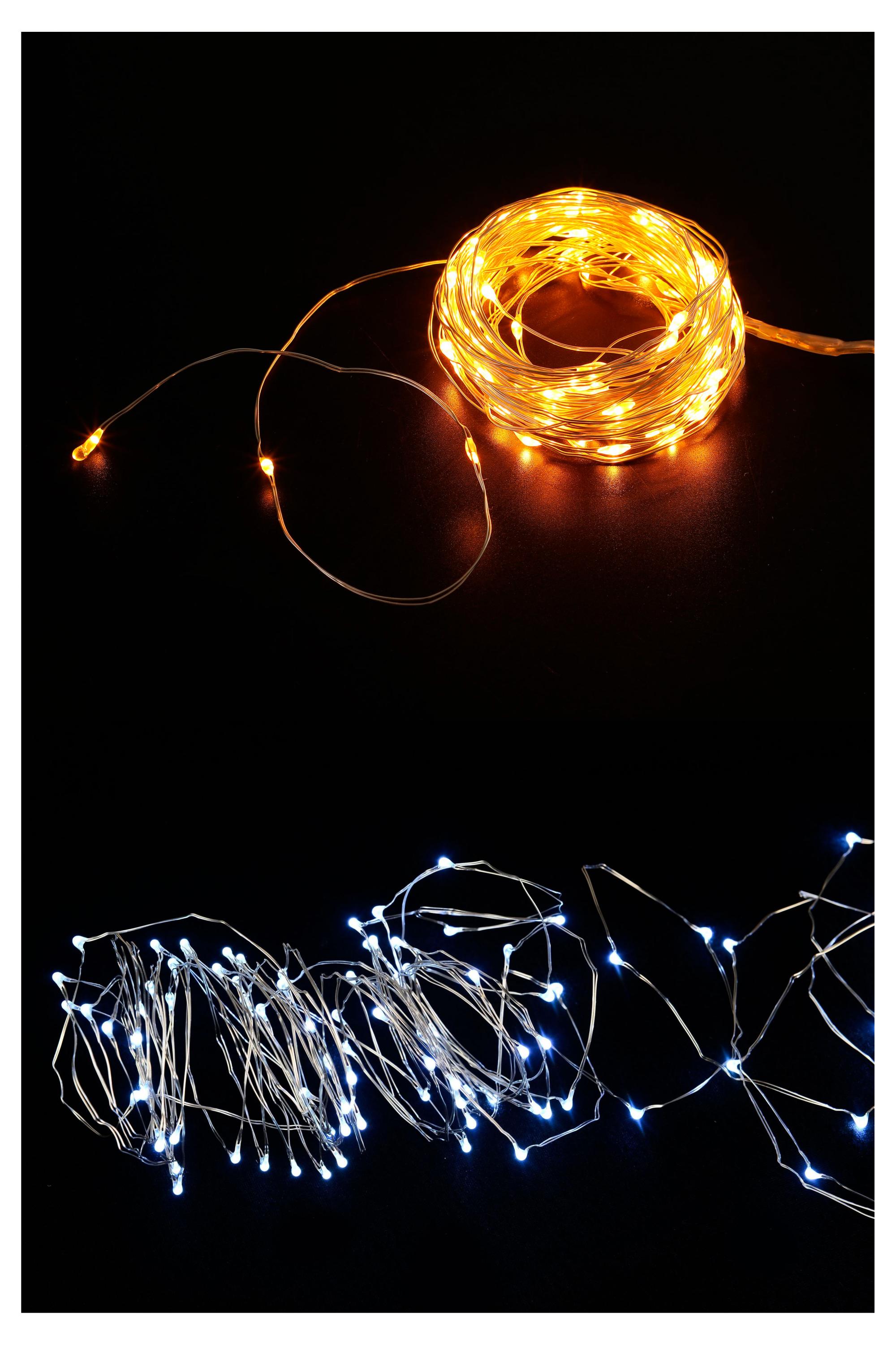 Изображение товара Электрогирлянда Actuel Роса 100 LED 9,9 м для праздничного оформления интерьеров