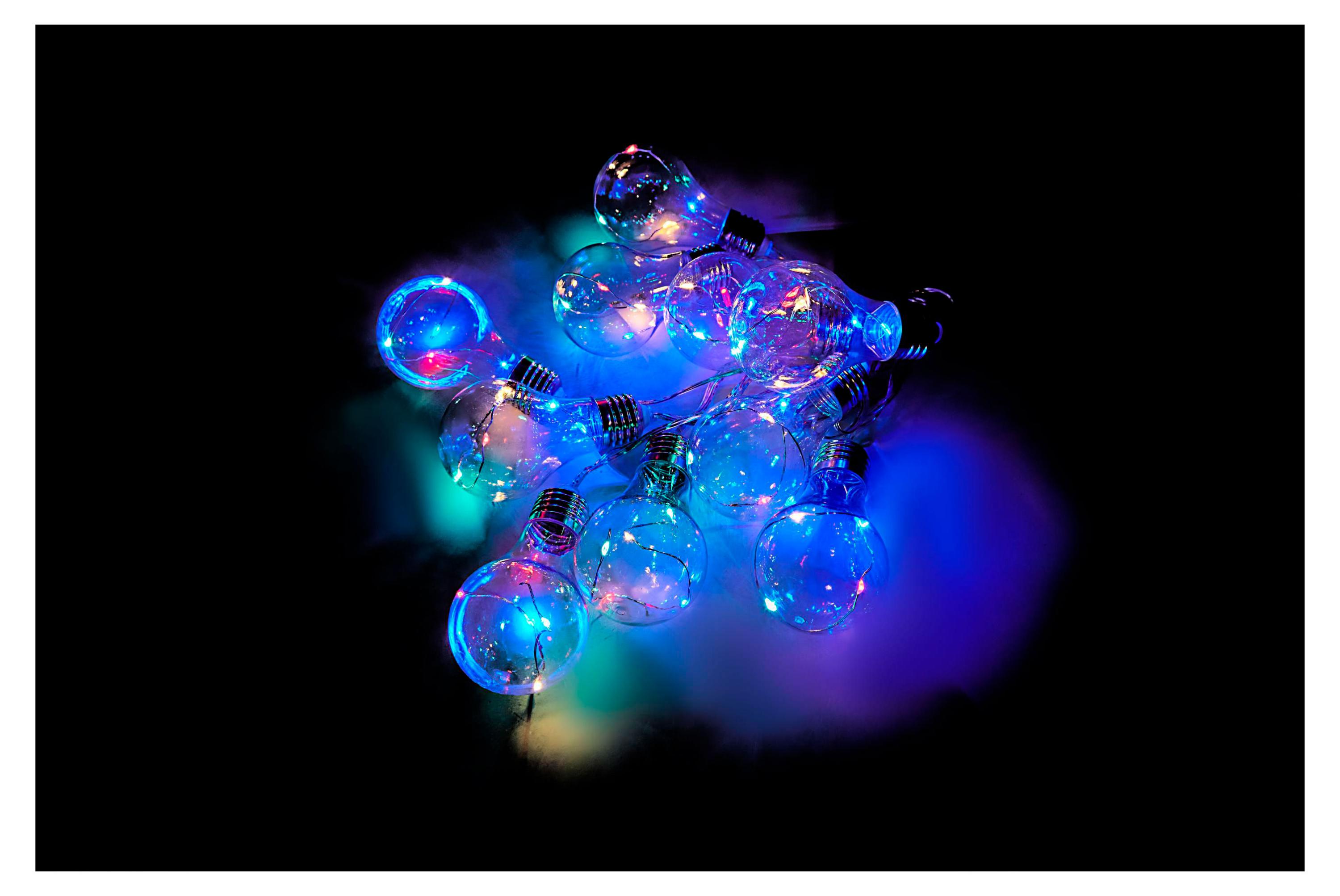 Изображение товара Электрогирлянда Actuel Ретро лампочки 50 LED мультиколор 2,7 м для улицы и интерьера