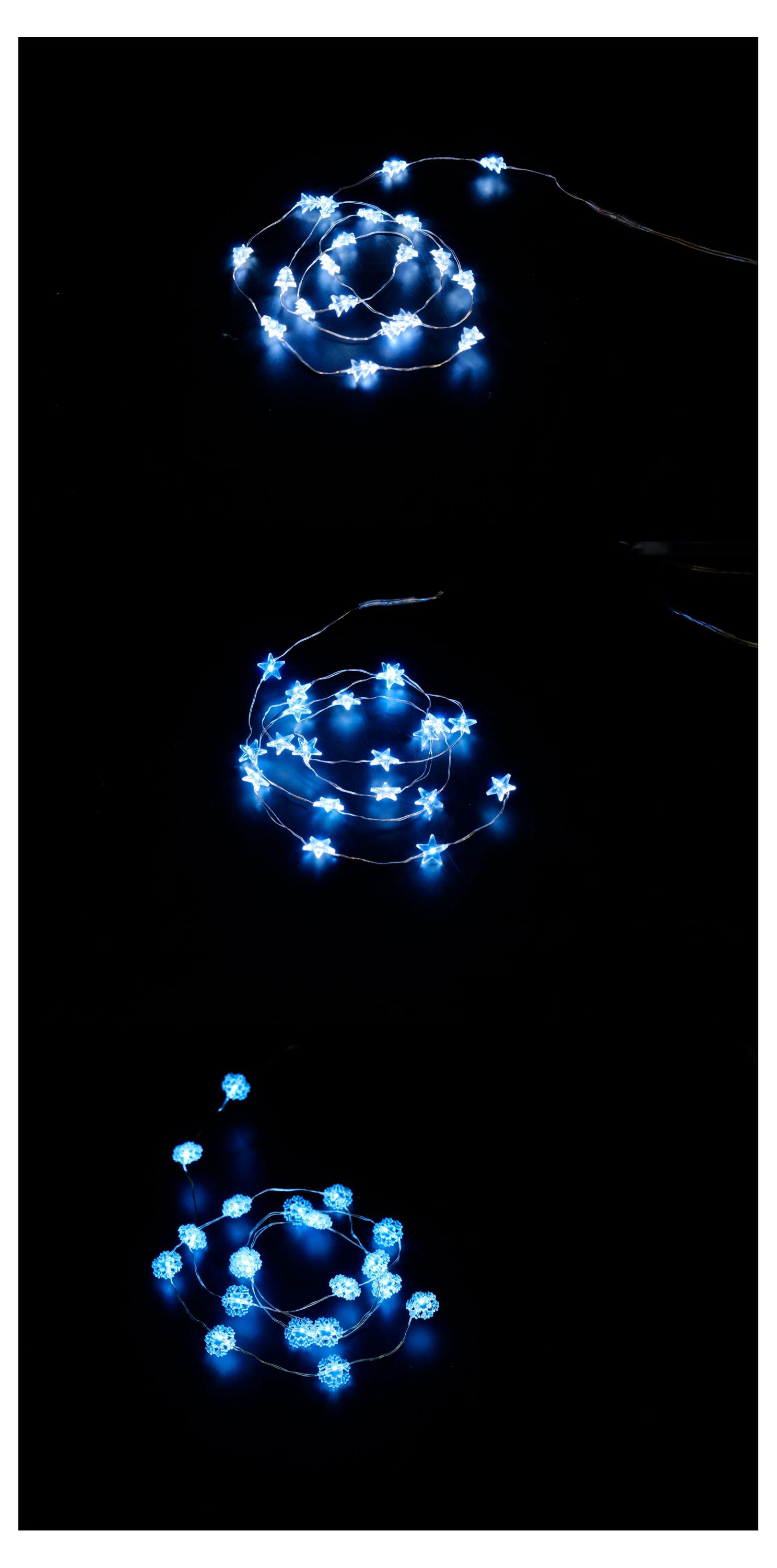 Изображение товара Гирлянда светодиодная Actuel 20 LED холодный белый 0,95 м