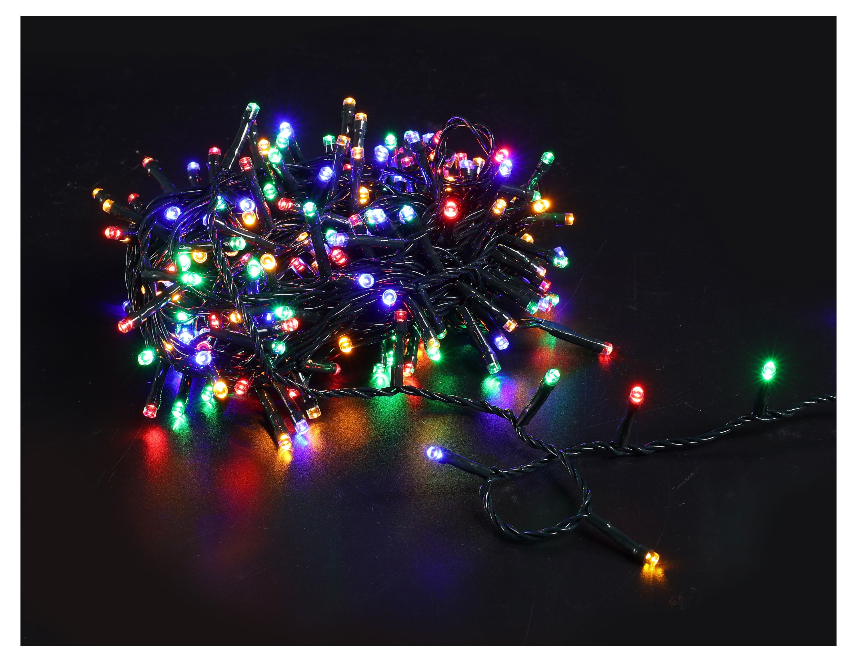 Изображение товара Гирлянда электрическая Actuel 200 LED мультиколор 9.9 м для интерьера и елки