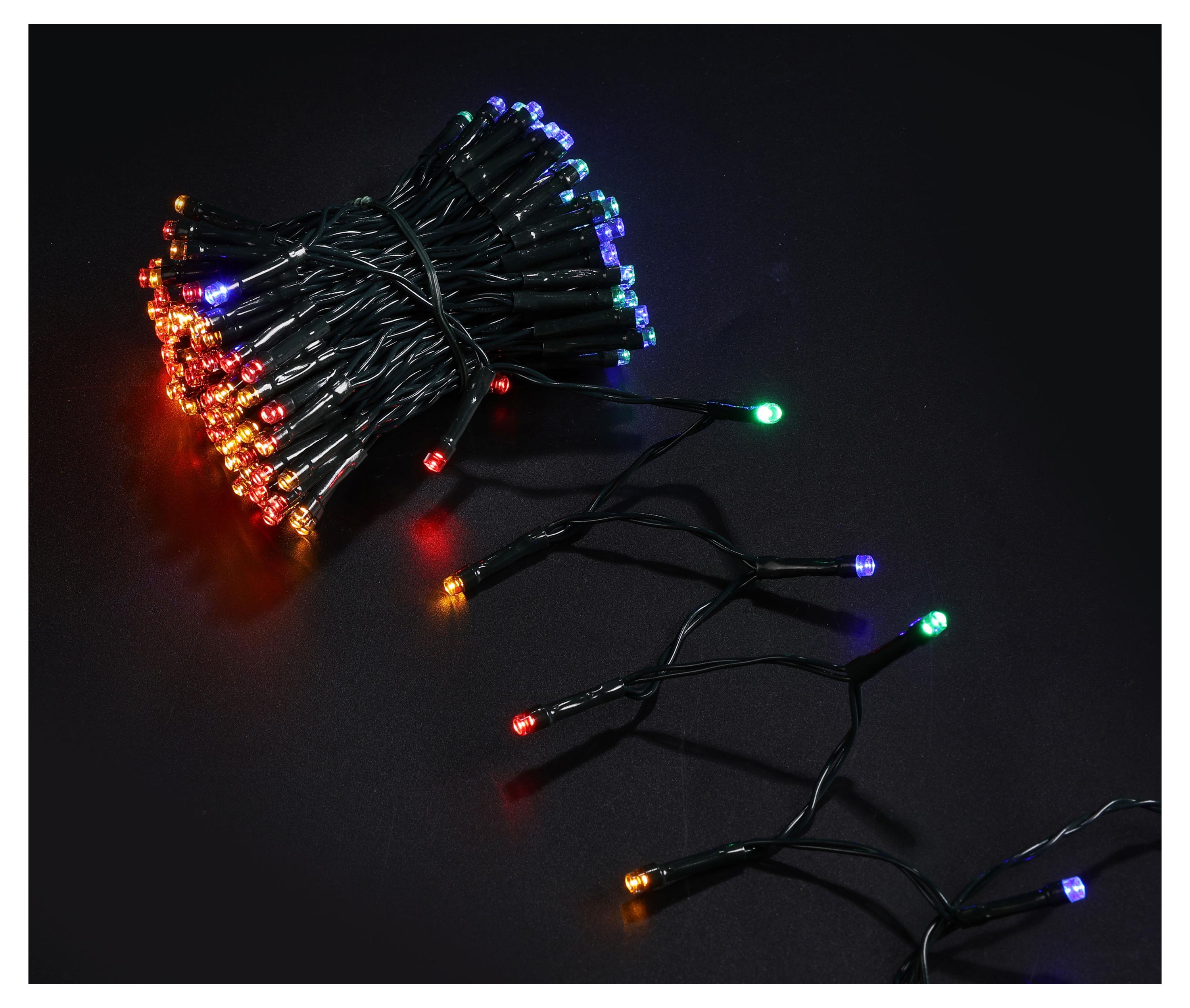 

Гирлянда электрическая Actuel на батарейках 200 LED мультиколор, 9,9 м