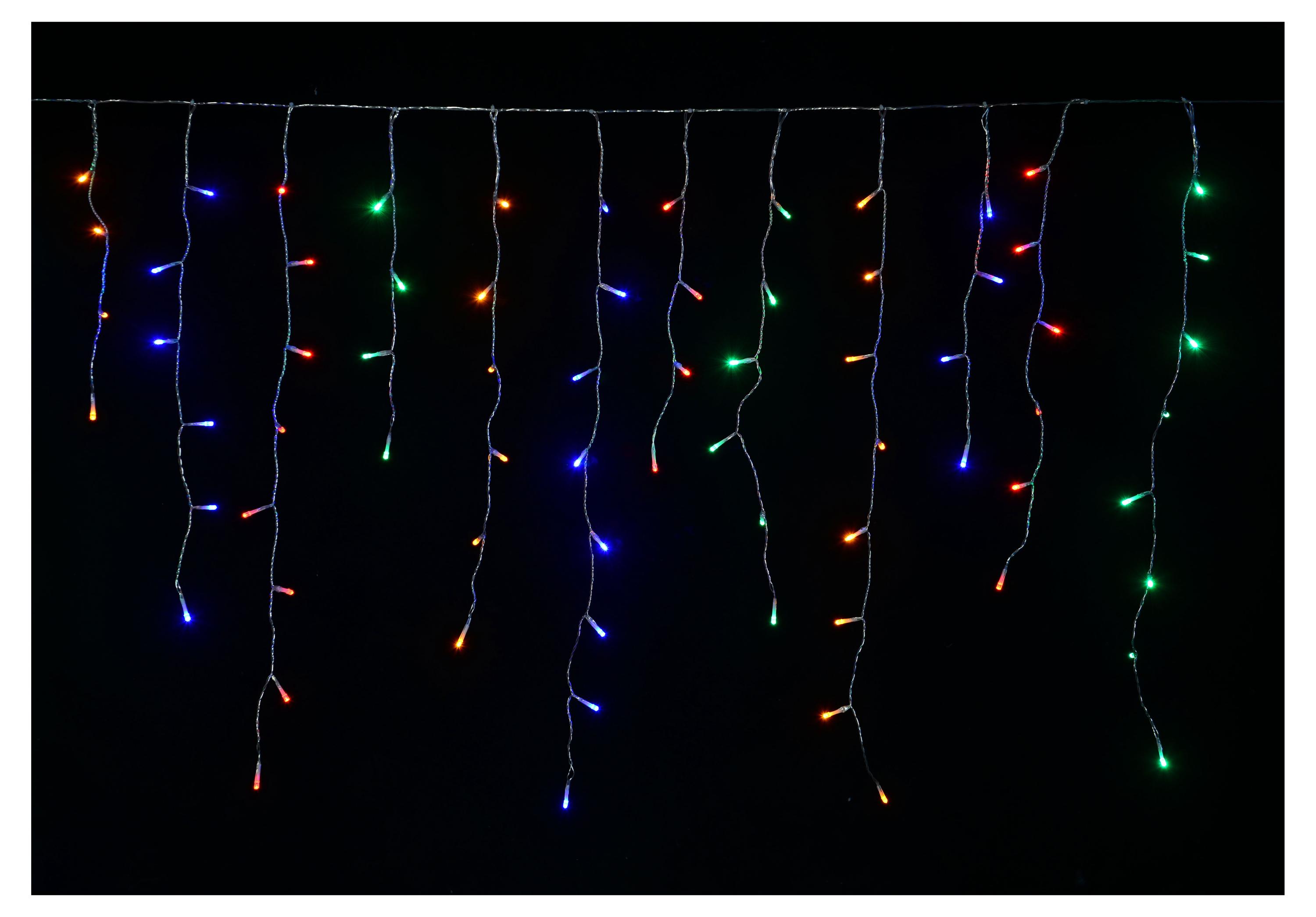 Изображение товара Гирлянда электрическая Actuel Бахрома 180 LED мультиколор 3м уличная и внутренняя