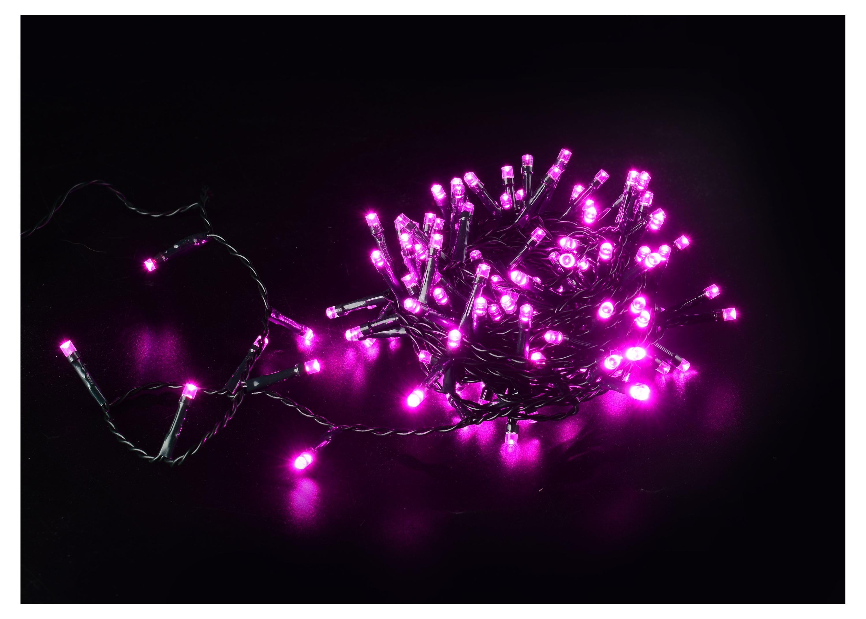 

Гирлянда электрическая Actuel 150 LED розовый свет, 9,5 м