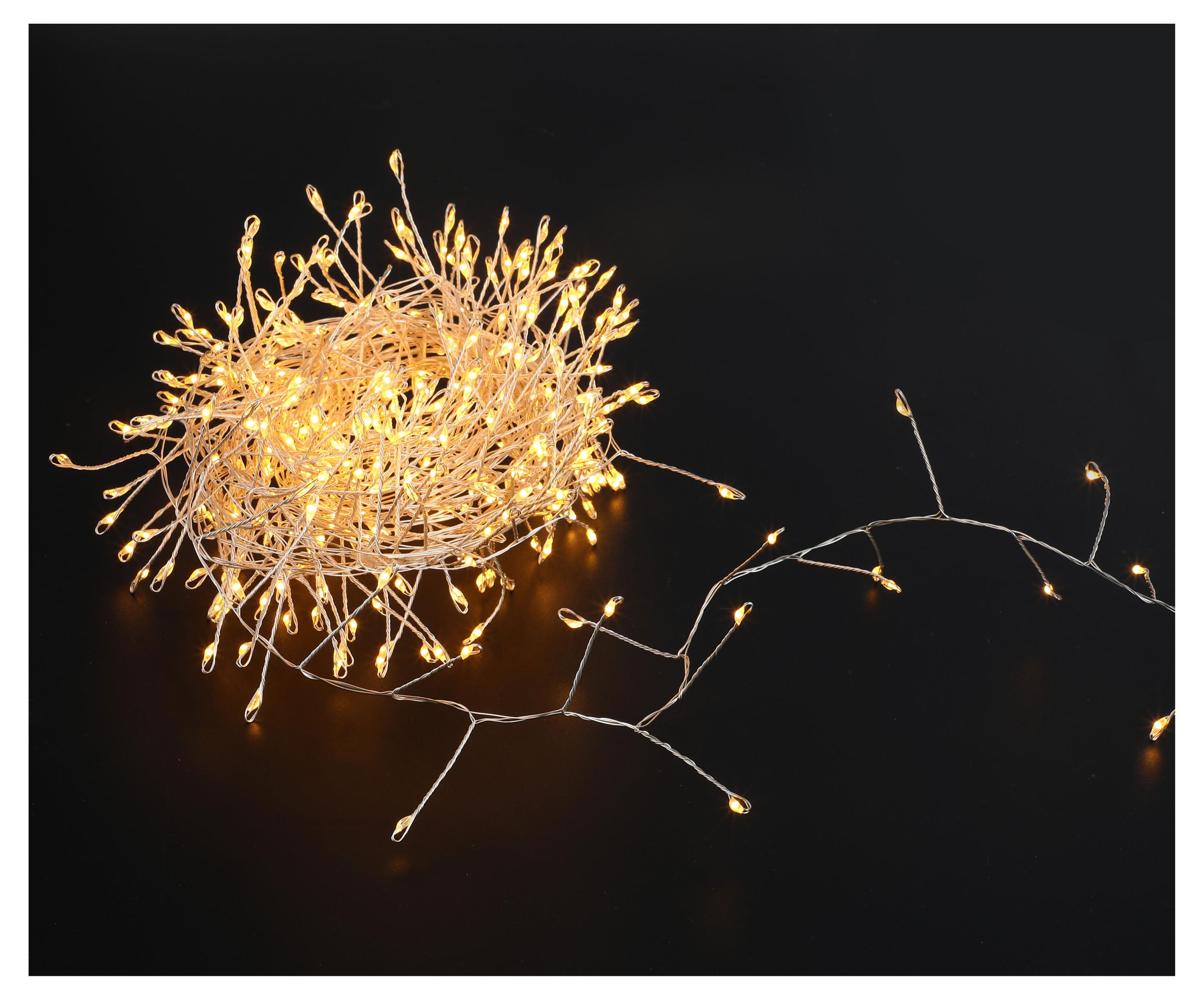 Изображение товара Гирлянда электрическая Actuel 400 LED теплый белый 7 м с 9 режимами для внутреннего и наружного исп