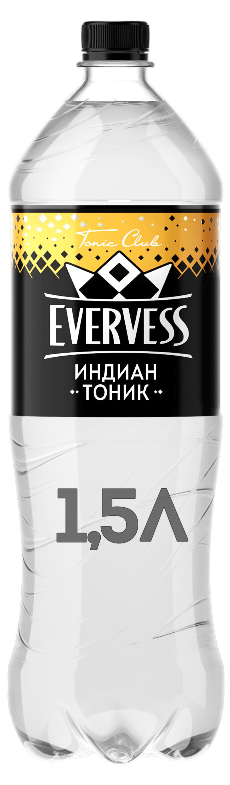Изображение товара Напиток газированный Evervess Индиан Тоник, 1,5 л