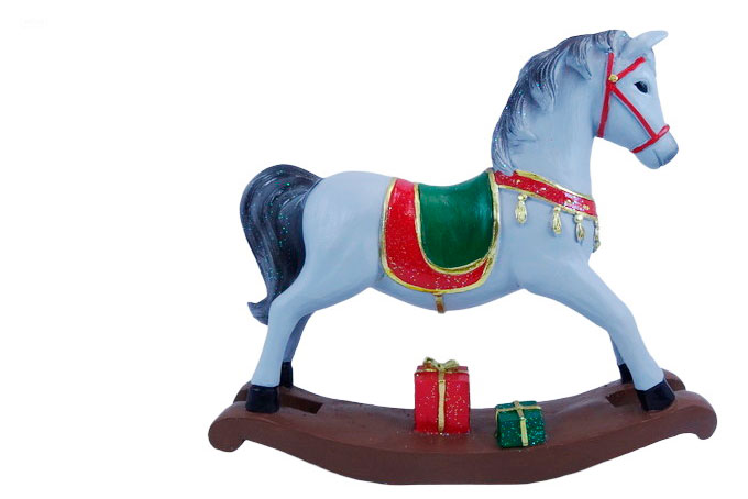 

Фигурка декоративная Лошадка-качалка, 15,5 см