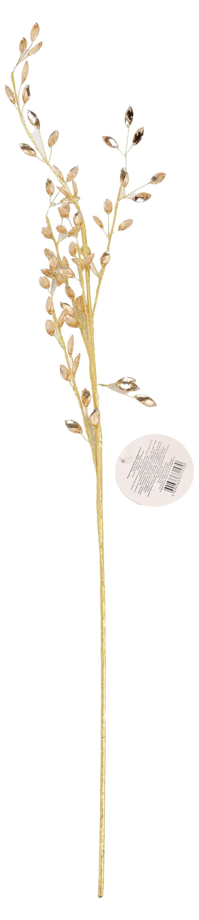 

Украшение Золото театра Ветка кристаллы, 52 см