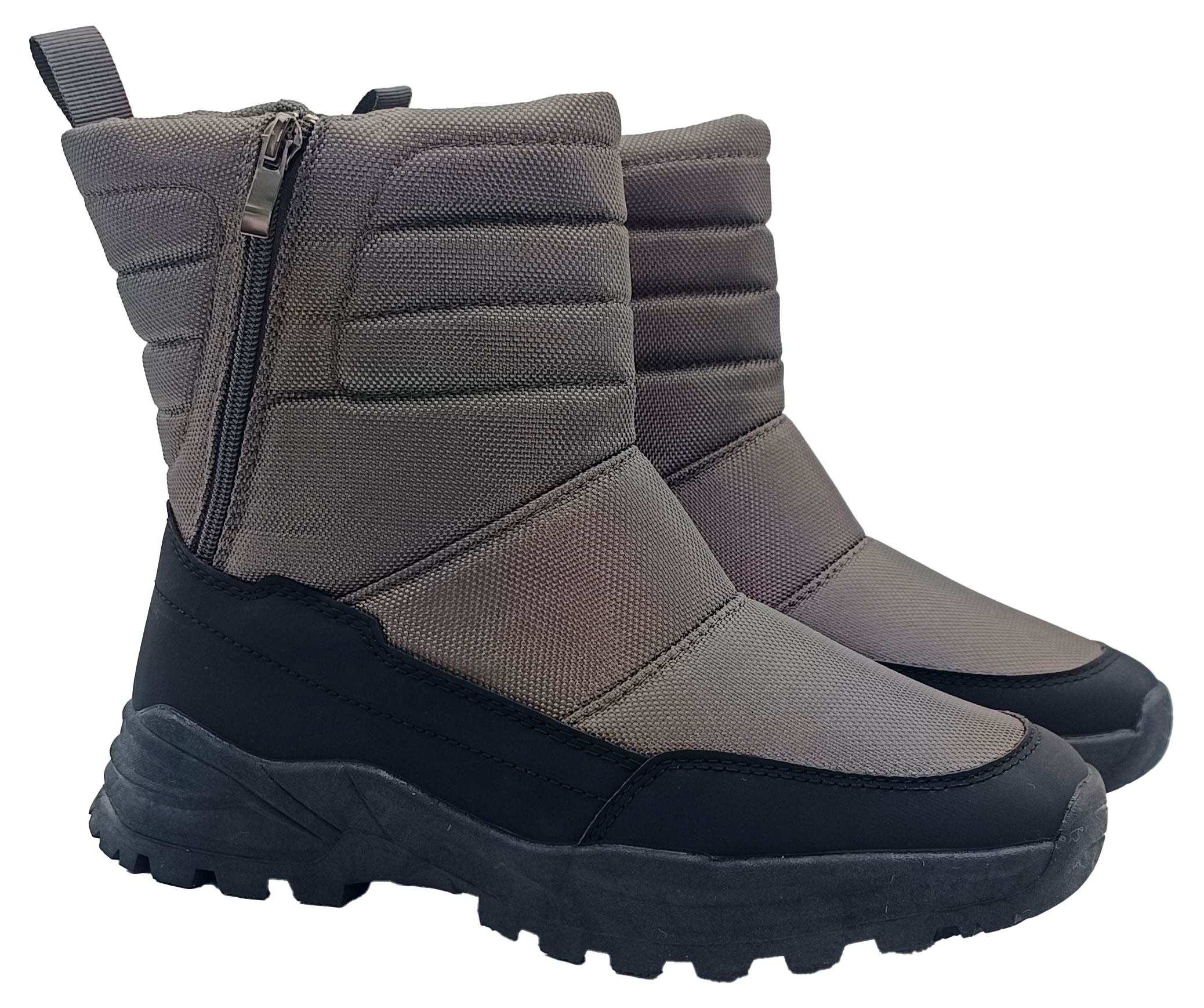 

Полусапоги мужские LAADE серые, р 41-45