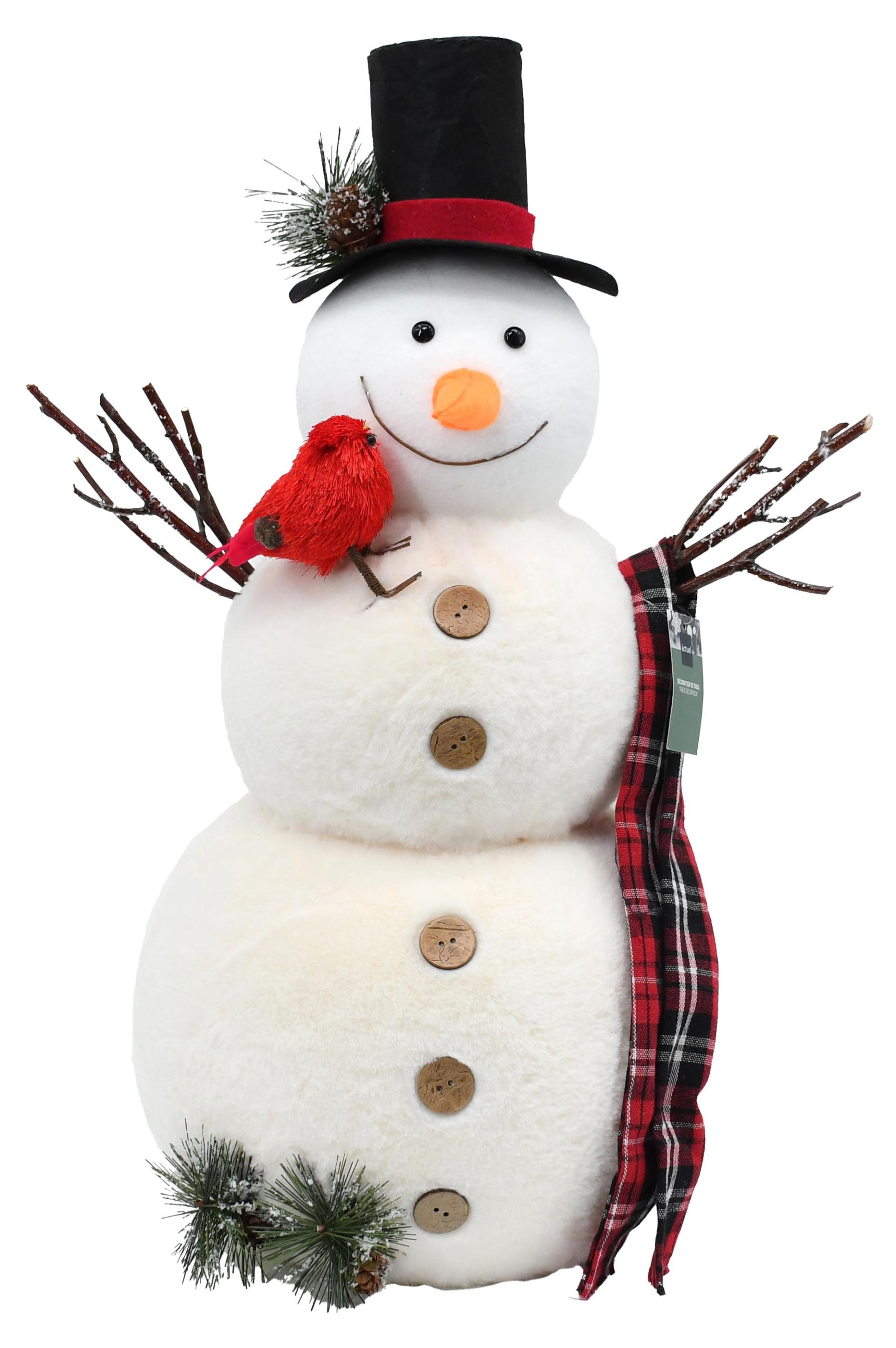 

Фигурка декоративная Actuel Снежная королева Снеговик, 53 см