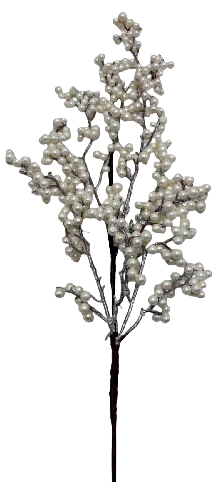 

Украшение Снежная королева Ветка с жемчужинами, 75 см