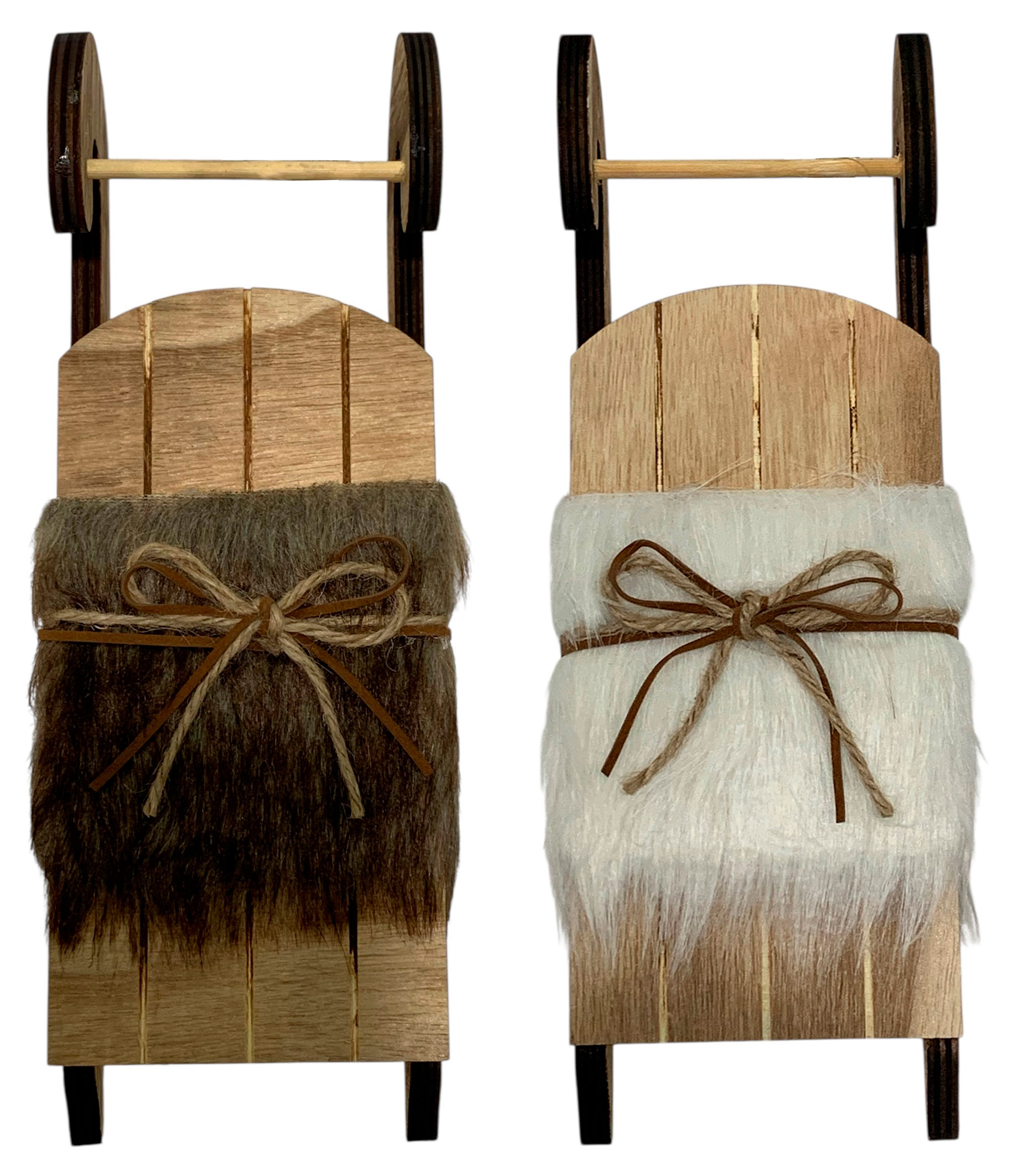 

Фигурка декоративная Снежная королева Санки 30 см, 1 шт в ассортименте