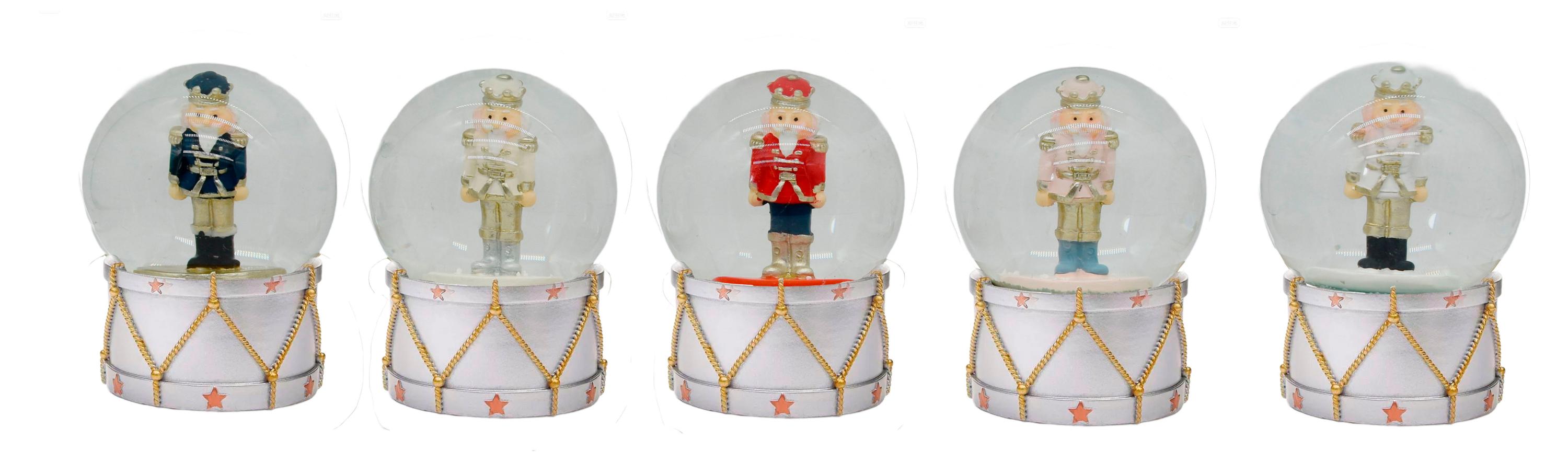 

Снежный шар Щелкунчик 9,5 см, 1 шт в ассортименте