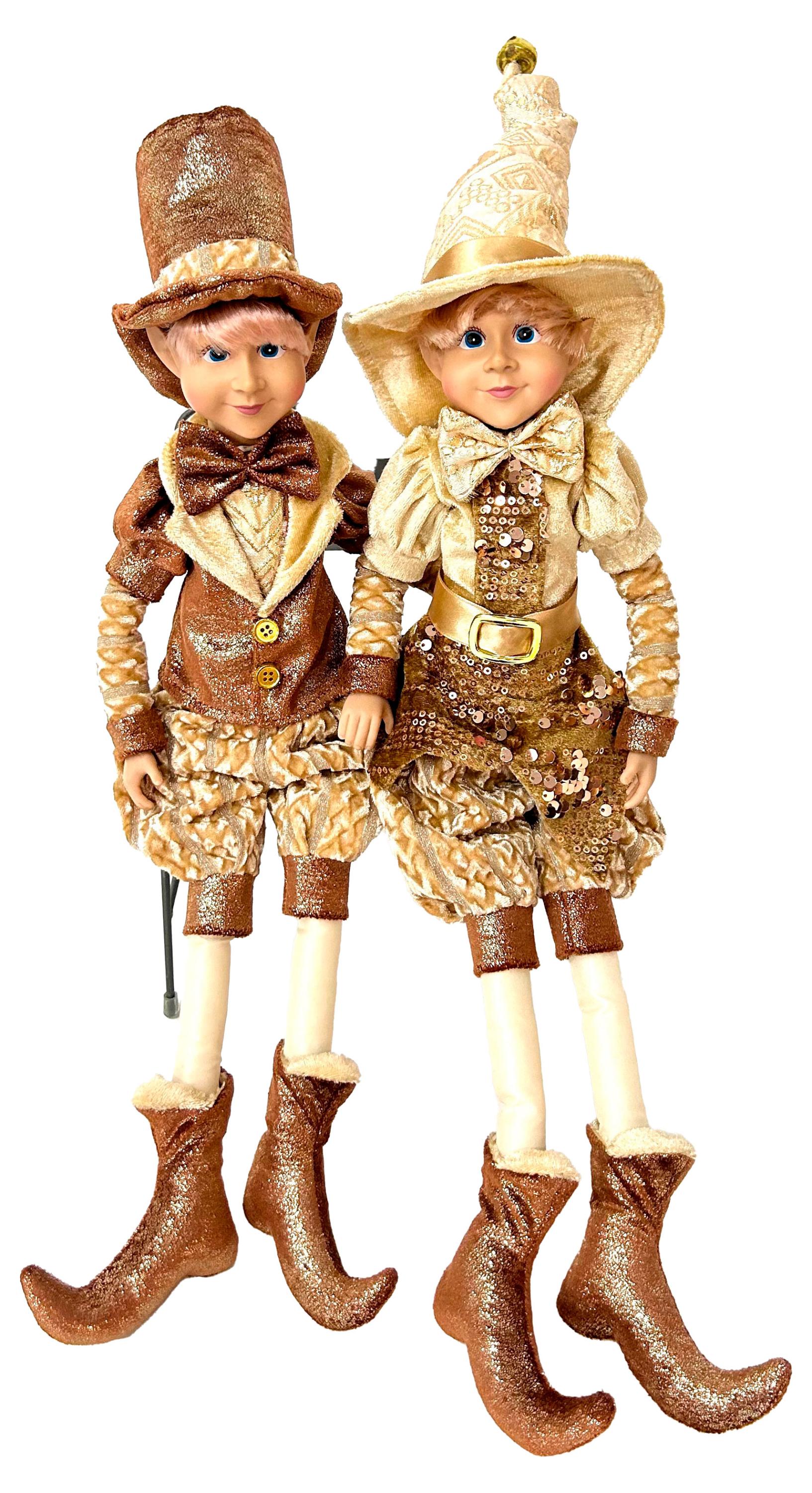 

Фигурка декоративная Actuel Золото театра Эльф 13 см, 1 шт в ассортименте