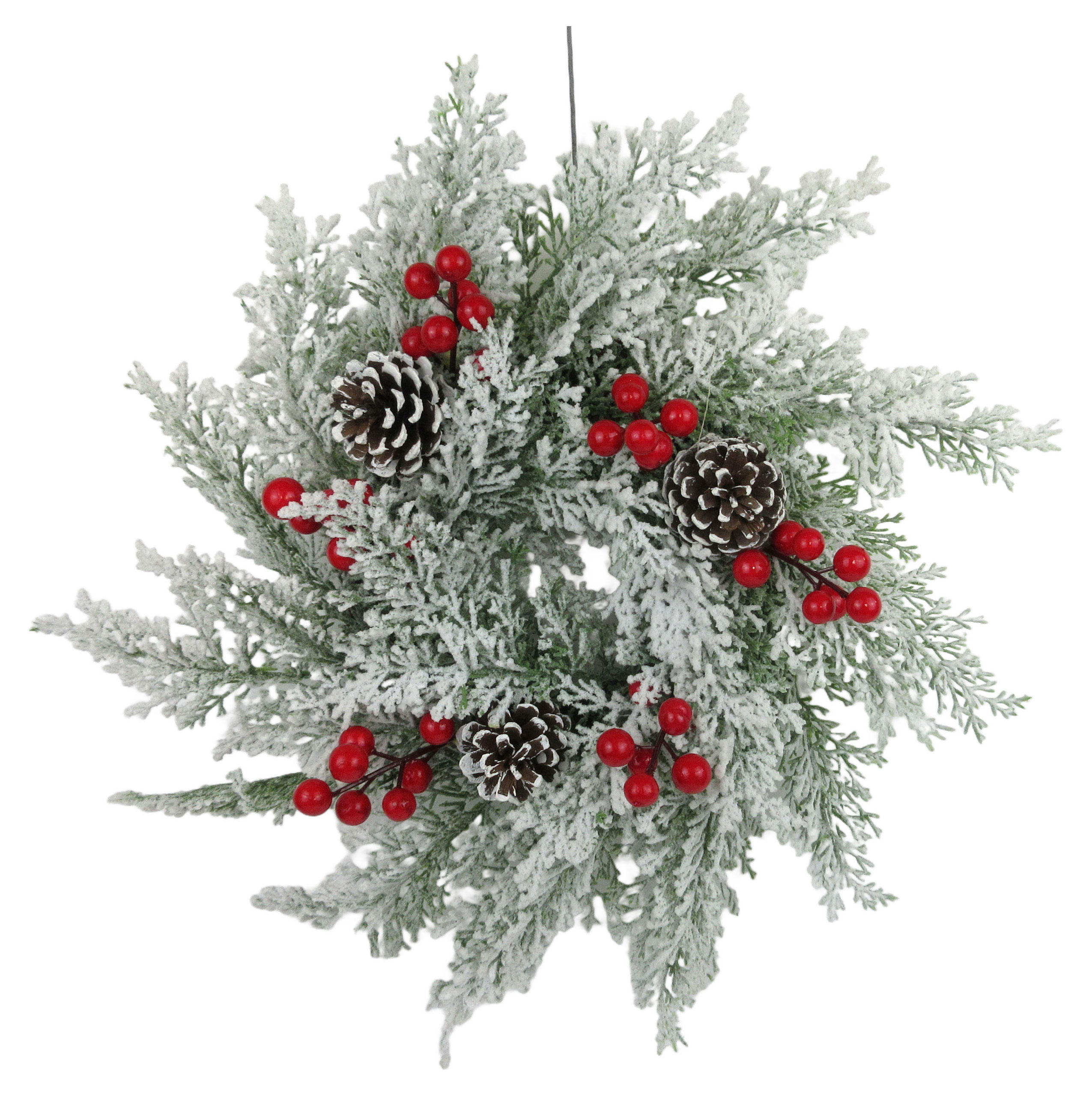 

Декорация Actuel Венок заснеженные ягоды, 40 см