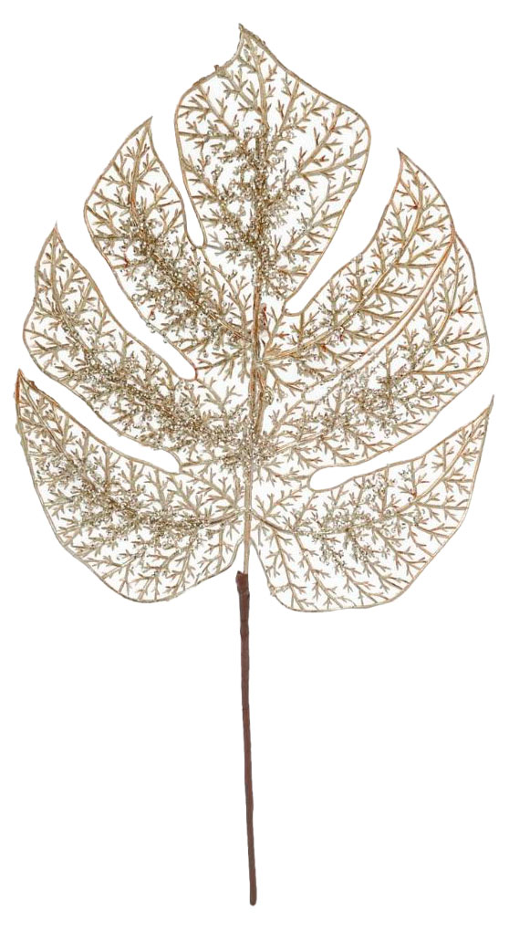 

Украшение Золото театра Ветка монстеры, 67 см