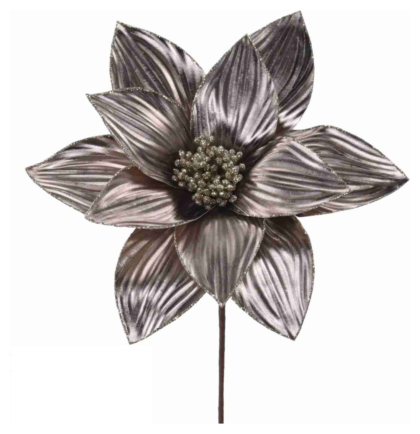 

Украшение Золото театра Цветок пуансеттия, 26 см