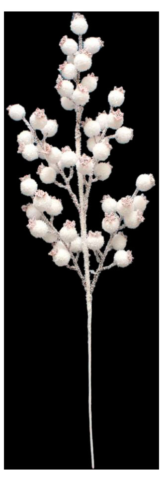 

Украшение Снежная королева Ветка с ягодами, 44 см