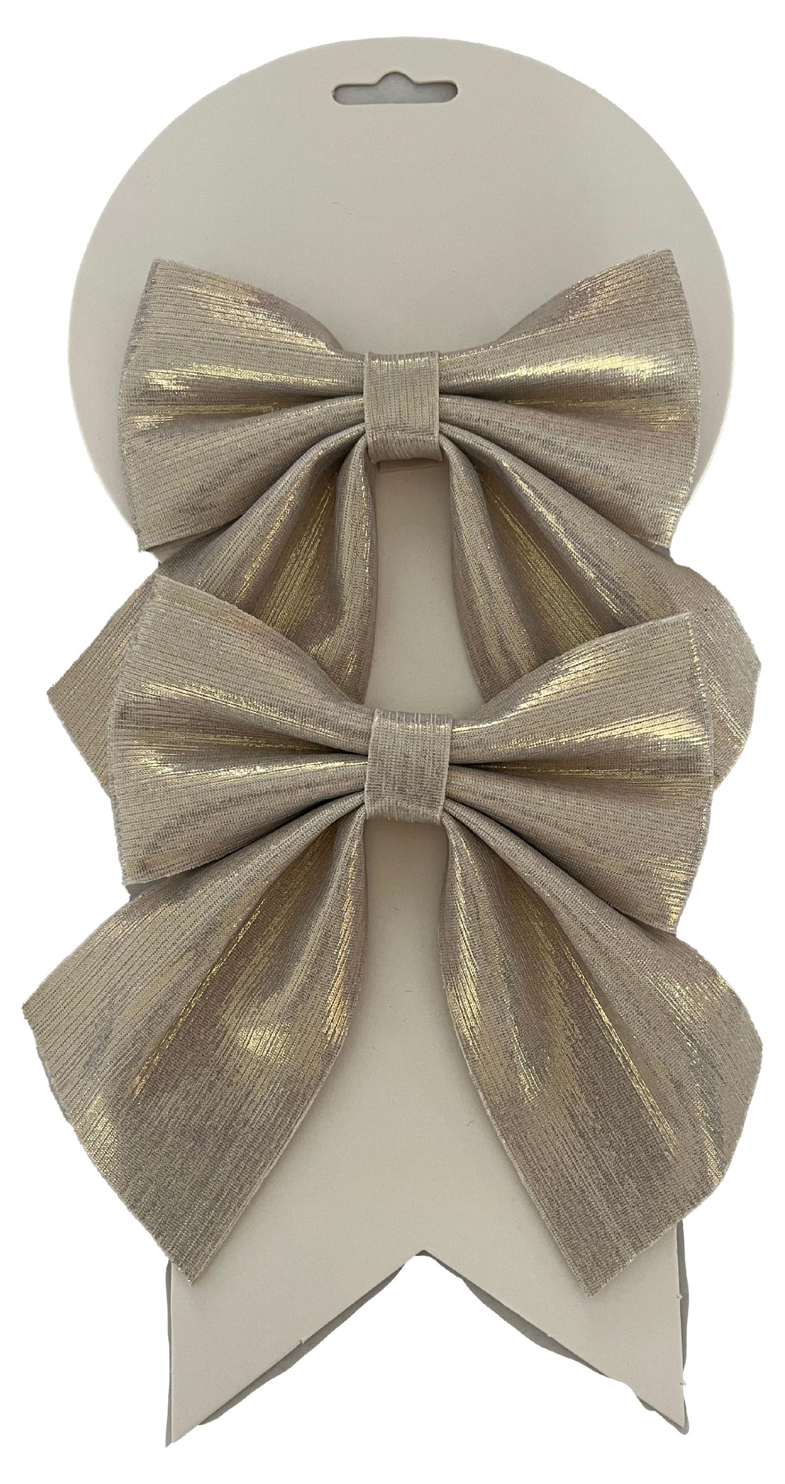 

Декорация Actuel Бант шампань, 2 шт х 5 см