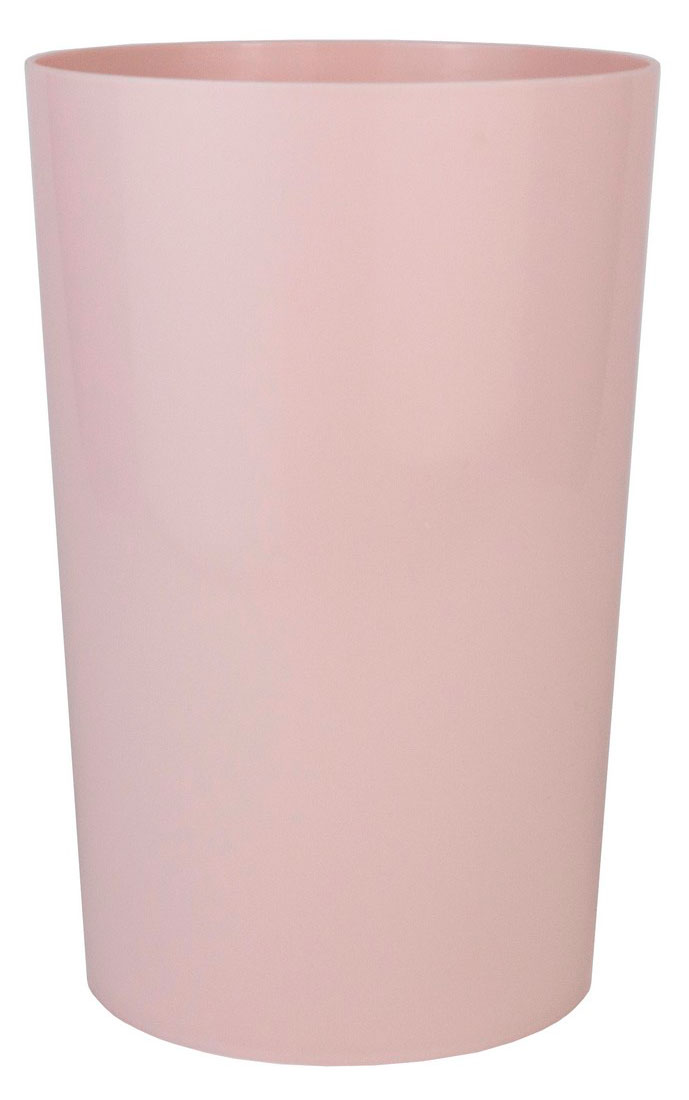 

Ваза флористическая гладкая пудровая, 15х23 см