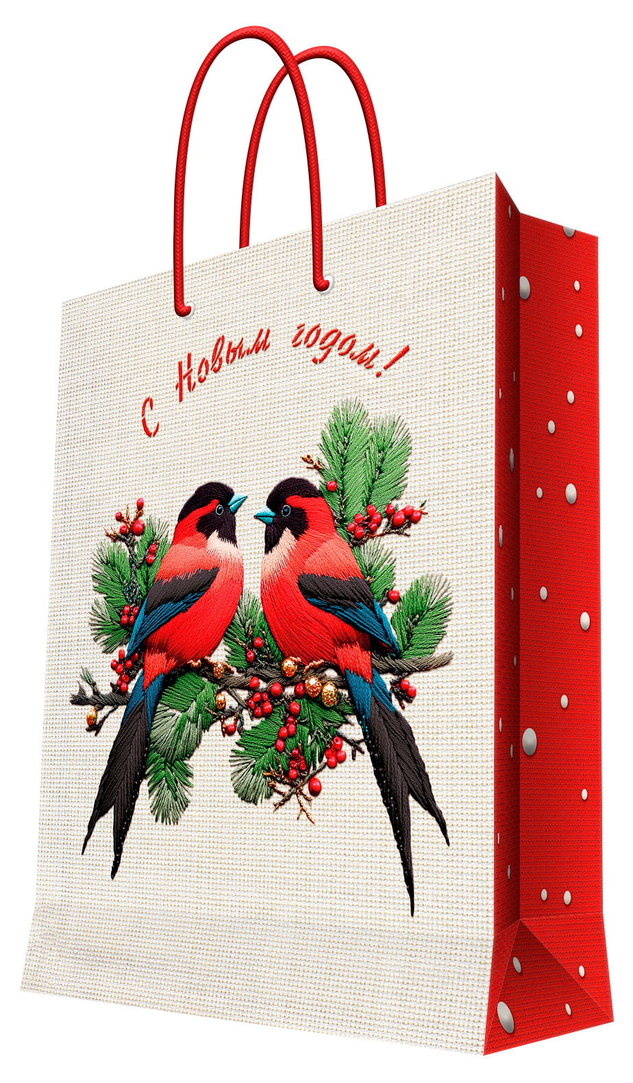 Изображение товара Пакет подарочный «Феникс-Презент» бумажный 26x32,4x13 см, 1 шт в ассортименте
