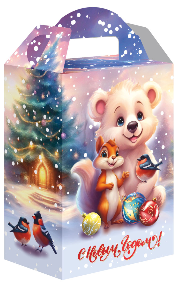 

Подарок новогодний сладкий Сормово Зимнее утро, 1,050 кг