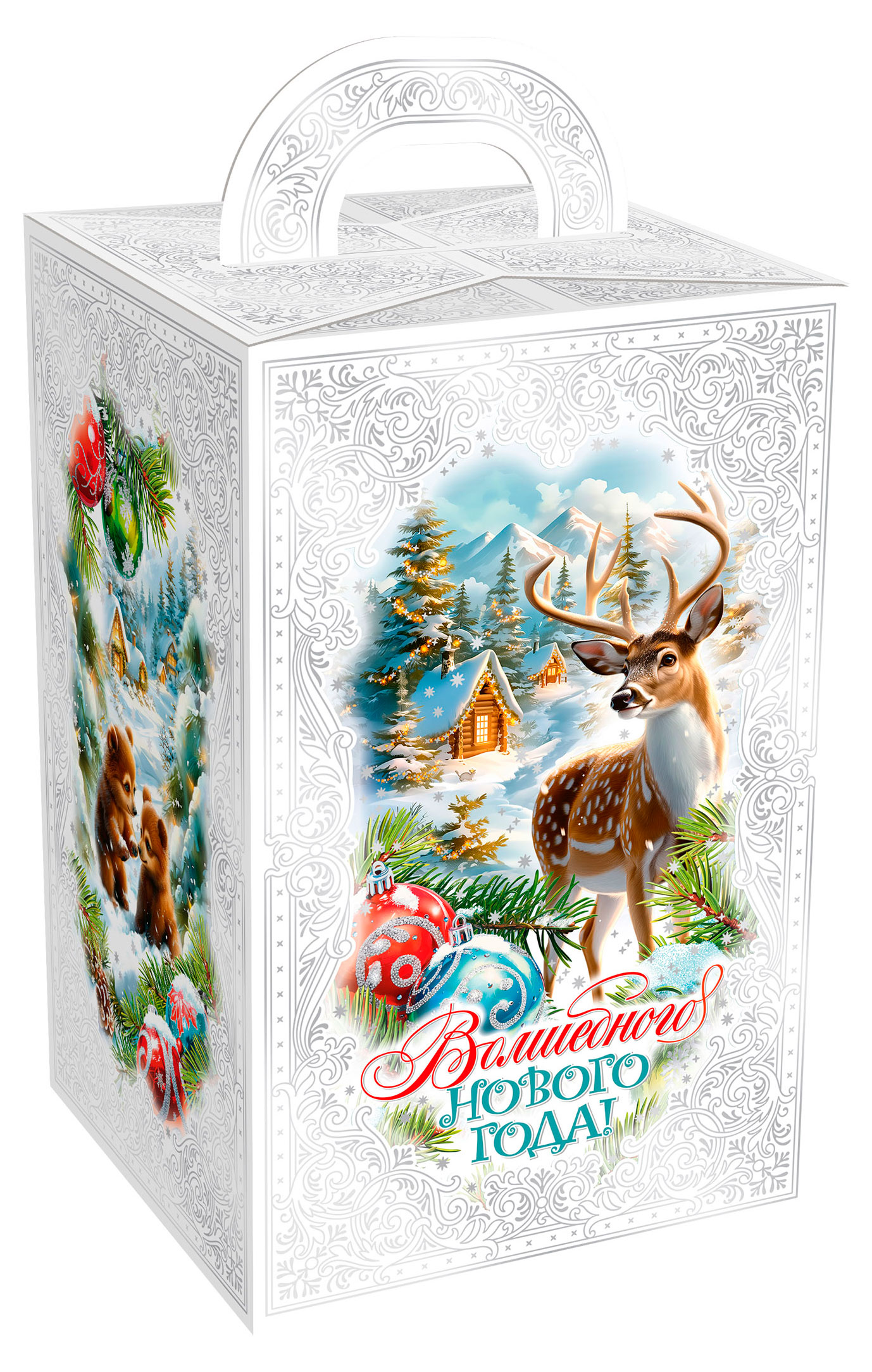 

Подарок новогодний сладкий Сормово Мечта 1,990 кг, 1 шт в ассортименте