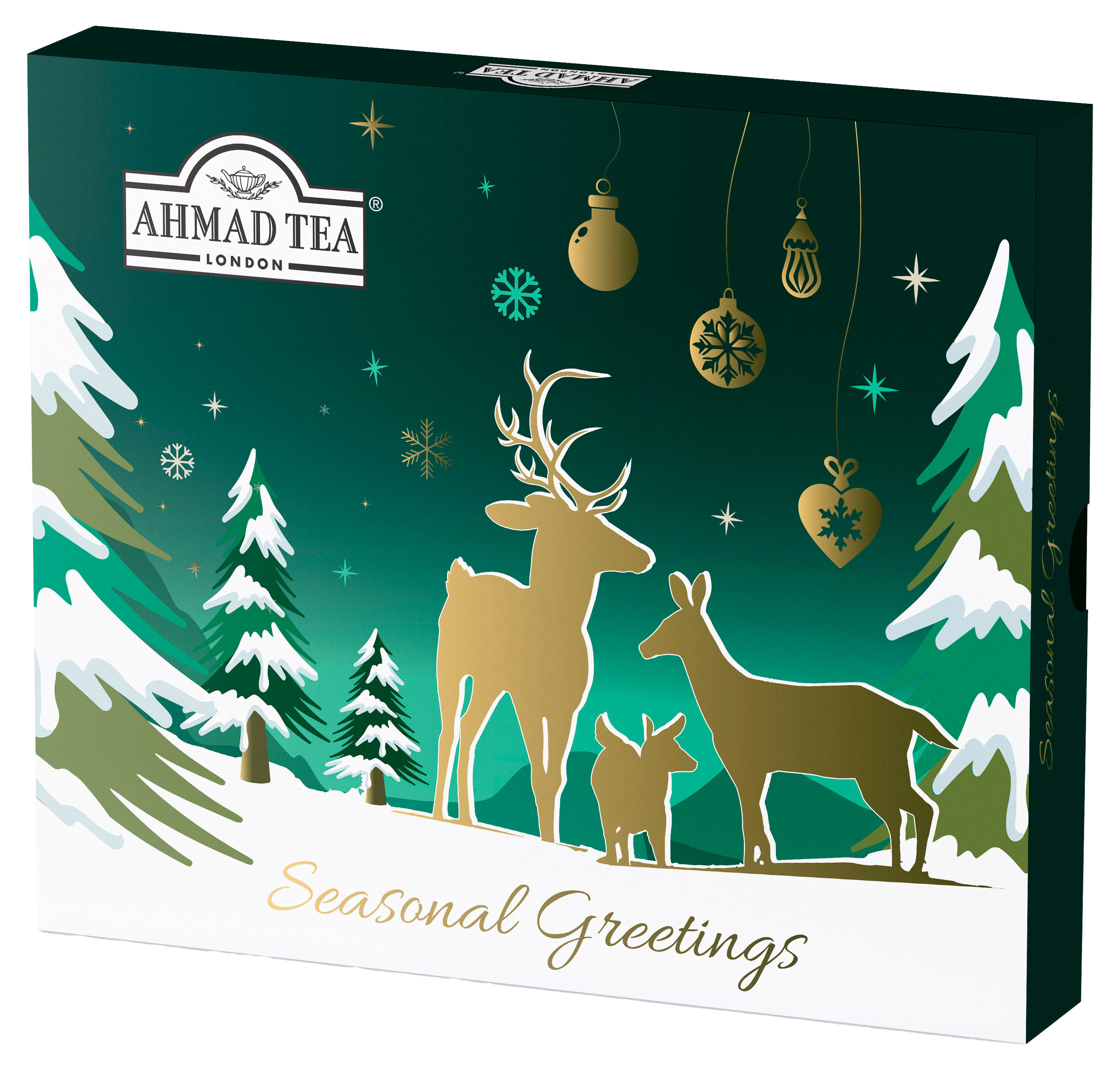 Изображение товара Чайное ассорти Ahmad Tea Wishes 4 вкуса 20 пакетиков подарочный набор