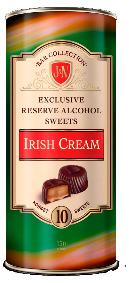 

Конфеты J&N Bar Collection со вкусом ликёра Бейлис, 150 г