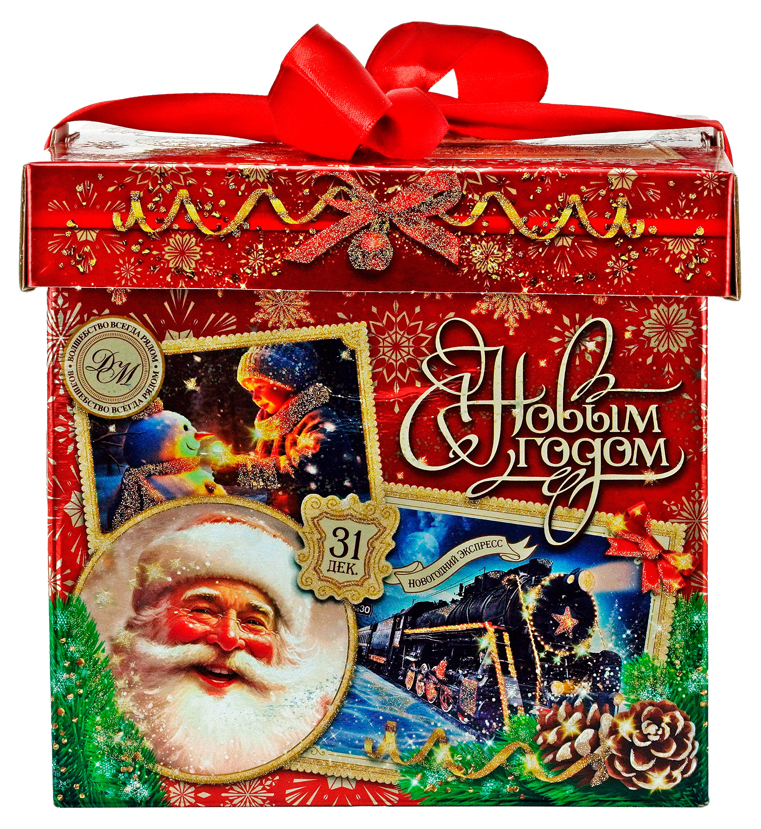 

Подарок новогодний сладкий Мосупак Волшебный Экспресс, 980 г