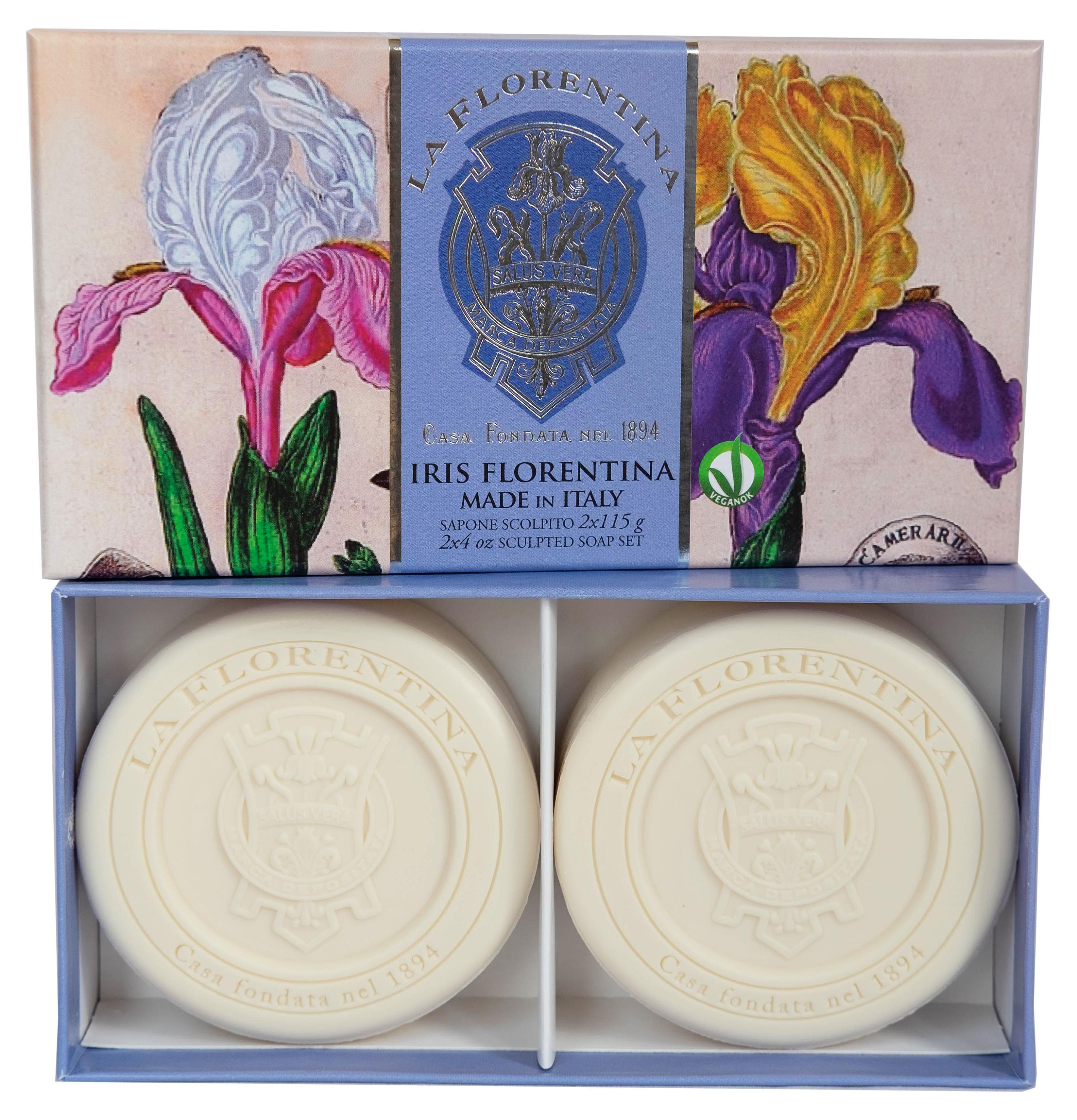 Изображение товара Набор мыла La Florentina Флорентийский ирис, 2х115 г