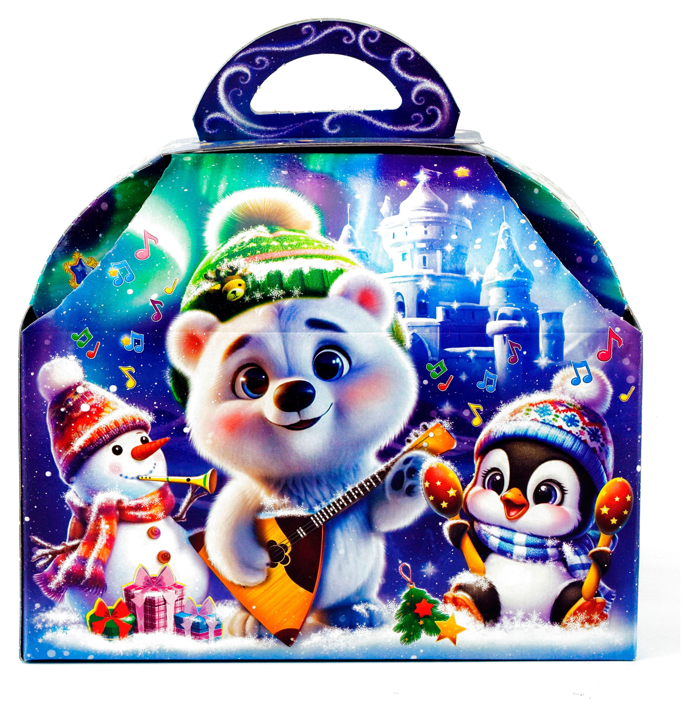 

Подарок новогодний сладкий Мосупак Ларец Счастливого нового года, 780 г